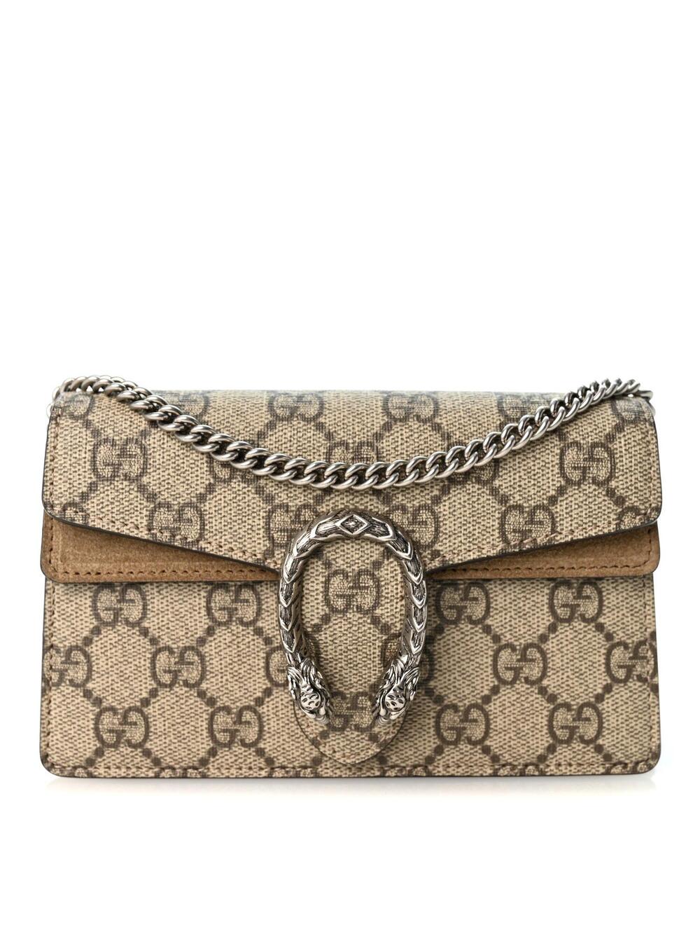 Gucci Gg Supreme Super Mini Dionysus #368247G75B